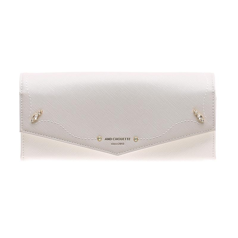 アンドシュエット & chouette モノグラム レター型ミニ折財布 （ダークブラウン） - ファッション通販 d fashion &chouette 長財布 レター型 2つ折り