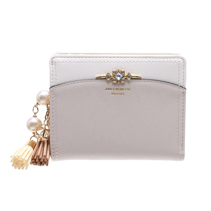 【美品】サマンサタバサ　ジャイアンツコラボ二つ折り財布 バイカラーフロントベルト 口金折財布(FREE ブラック): Samantha