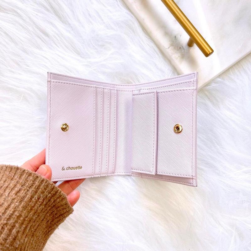 アンドシュエット chouette 折財布 財布 二つ折り 2つ折り ビジュー