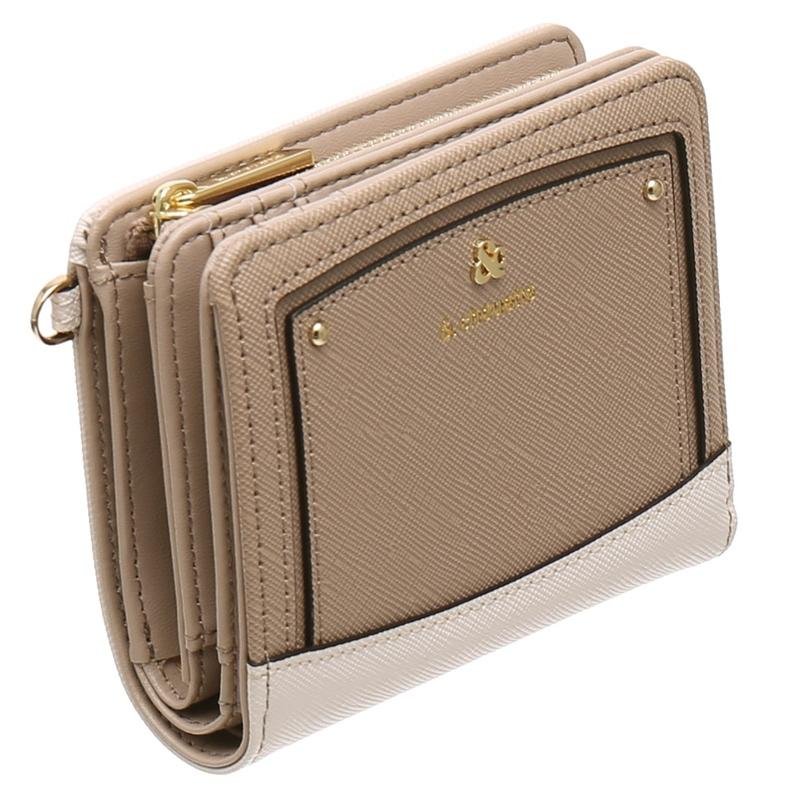 samantha＆chouette 2つ折り財布 アンドシュエット chouette 折財布 財布 二つ折り 2つ折り L字