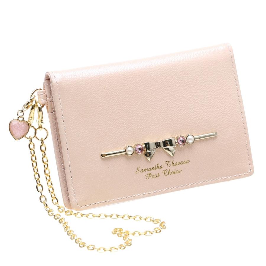 サマンサタバサ プチチョイス Samantha Thavasa Petit Choice エナメル リボン シンプル カード パスケース レディース 定期入れ かわいい セレクトショップ オンリーユー 通販 Yahoo ショッピング