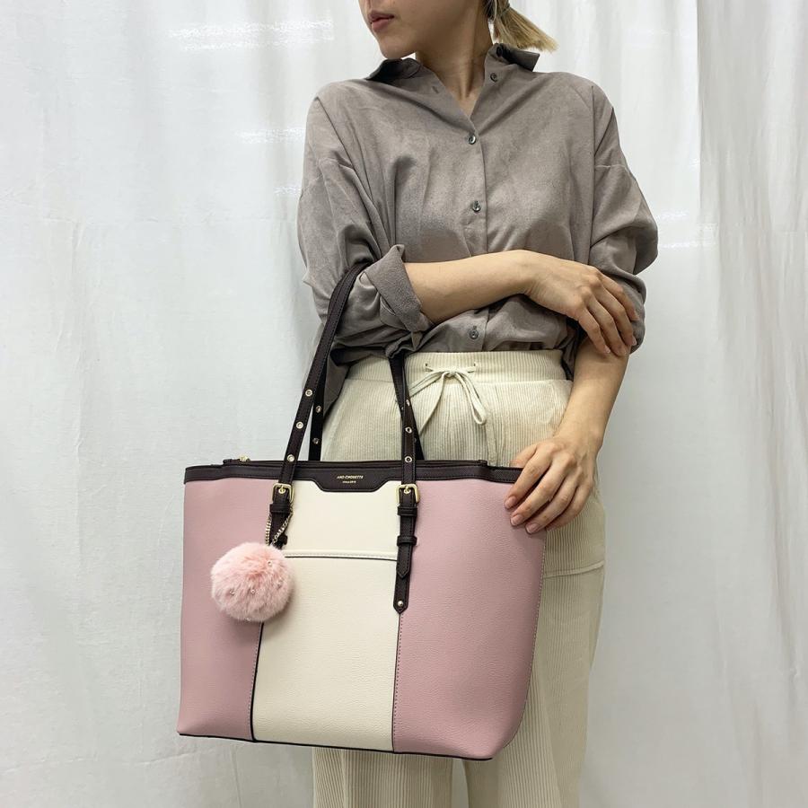 サマンサタバサ & chouette シュエット バイカラー トートバッグ A4