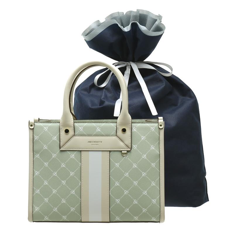 & chouette サマンサタバサ &シュエット モノグラム スクエア 2way  