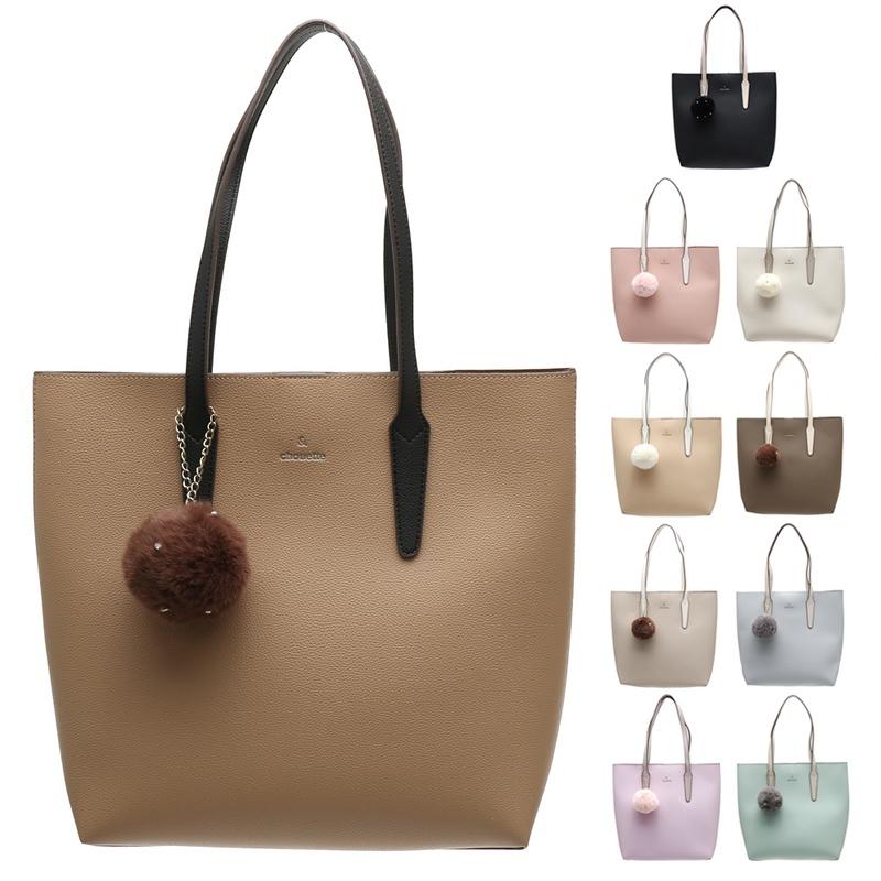 & chouette COLORS &chouette シンプル トート A4対応 バッグ