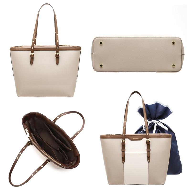 & chouette（アンドシュエット） chouette バイカラー トートバッグ A4