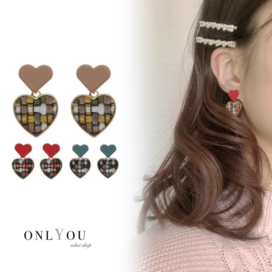 安い割引 ニット編みハートピアス ピアス オンリーユー Onlyou おしゃれ シンプル レディース 揺れる ハート ガーリー かわいい ピアス カラー グリーン Tebingtinggiperangicovid19 Tebingtinggikota Go Id