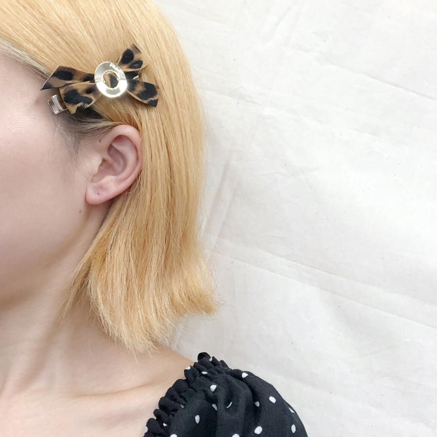 ヘアアクセサリー ヘアピン おしゃれ 髪留め ヘアーアクセサリー 韓国 レディース おしゃれ かわいい レオパードリボンクリップ ゴールド クリップ キラキラ |  | 08