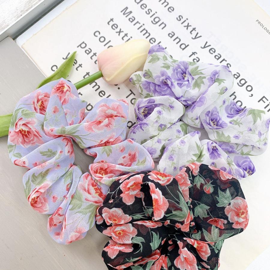 ヘアアクセサリー ヘアゴム シュシュ シンプル ローズ柄シュシュ 花柄 フラワー ポニー ヘアゴム 簡単 子ども おしゃれ セレクトショップ オンリーユー 通販 Yahoo ショッピング