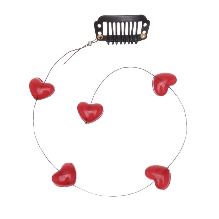 ワンタッチエクステ ハート ぷっくり ヘアクリップ ヘアピン エクステ 髪留め かわいい イベント 韓国 簡単 ヘアアクセサリー オンリーユー セレクトショップ オンリーユー 通販 Yahoo ショッピング