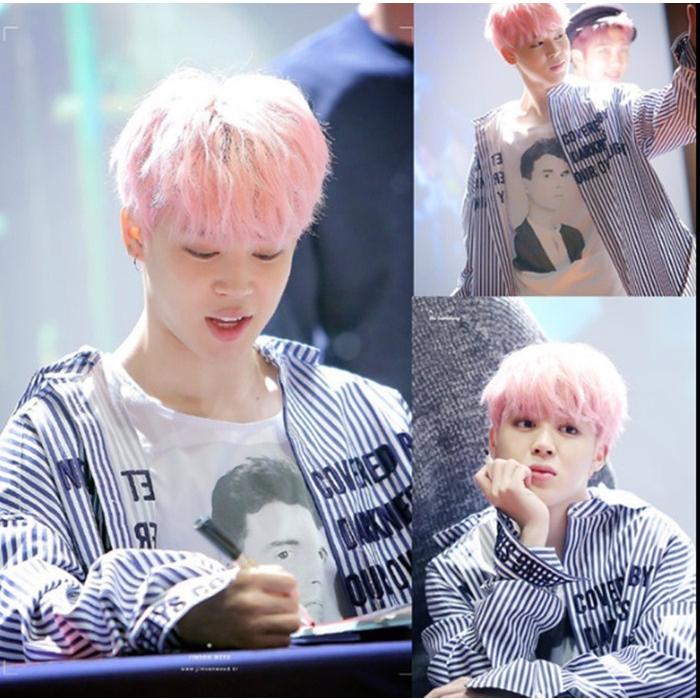 メンズシャツ BTS 防弾少年団 ジミン着用 jimin カジュアルシャツ bts 