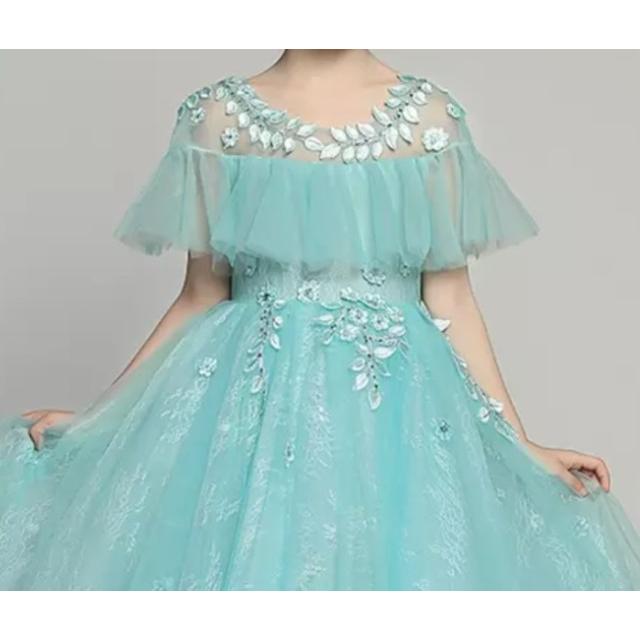 メゾピアノフリルドレス サイズ130 mezzo piano Junior ワンピース フリルヨークワンピース