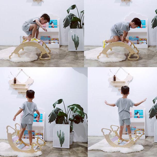 登れる遊具 シーソー 室内 アスレチック 遊具 子供 乗り物 おもちゃ 木