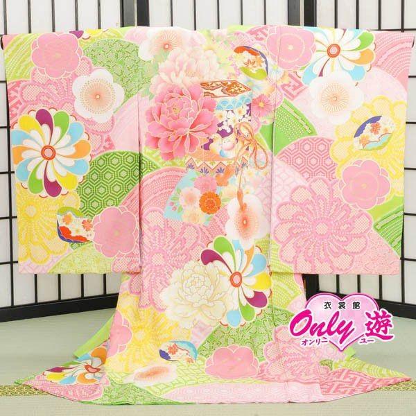 女の子用お宮参りの初着 237 お宮参り 着物 女の子 正絹 祝着 初着
