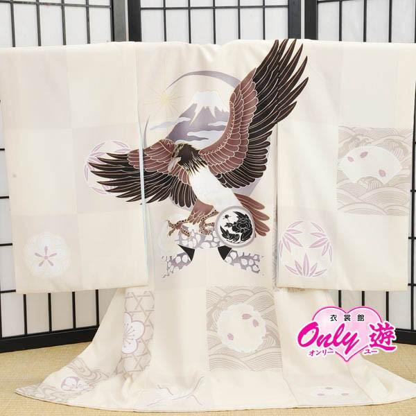 【美品】ももこ お宮参り 七五三 男児着物 A19-0285/お宮参り/着物/レンタル/男の子/JAPAN STYLE/0-512MR