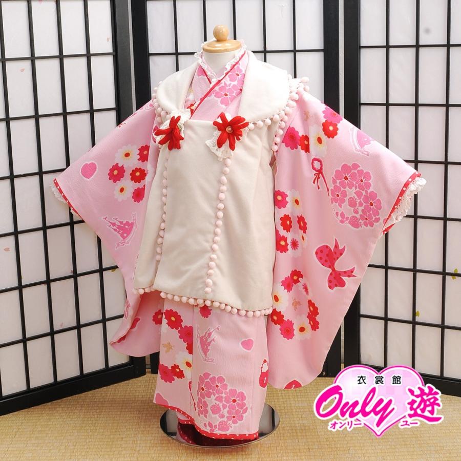 被布セット/レンタル/女の子/SEIKO MATSUDA/松田聖子/03-155OI/七五三/3歳/オフホワイト/ピンク/モダン柄/着物レンタル/  :03-155OI:京都衣裳館オンリー遊スタジオ醍醐 - 通販 - Yahoo!ショッピング