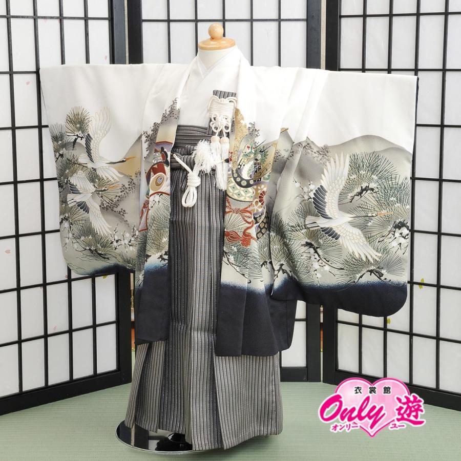 羽織袴セット レンタル 男の子 和がまま 04 571mr 七五三 5歳 ブランド 男児as アンサンブル 白 古典柄 鶴 着物レンタル 04 571mr 京都衣裳館オンリー遊スタジオ醍醐 通販 Yahoo ショッピング