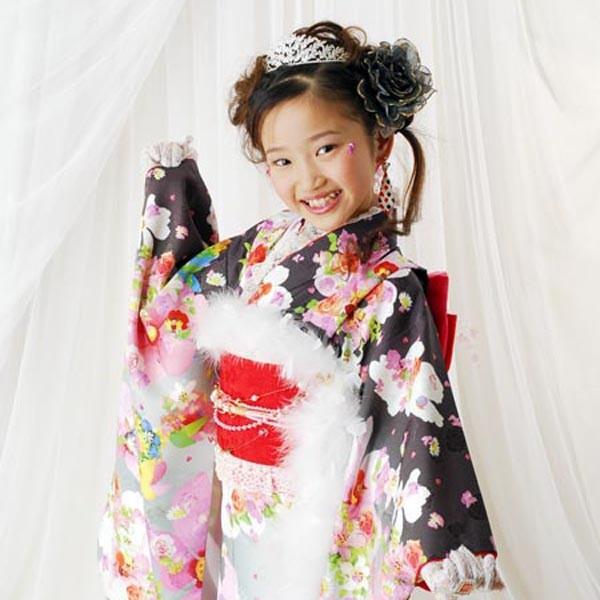 永田萌の7歳の着物-