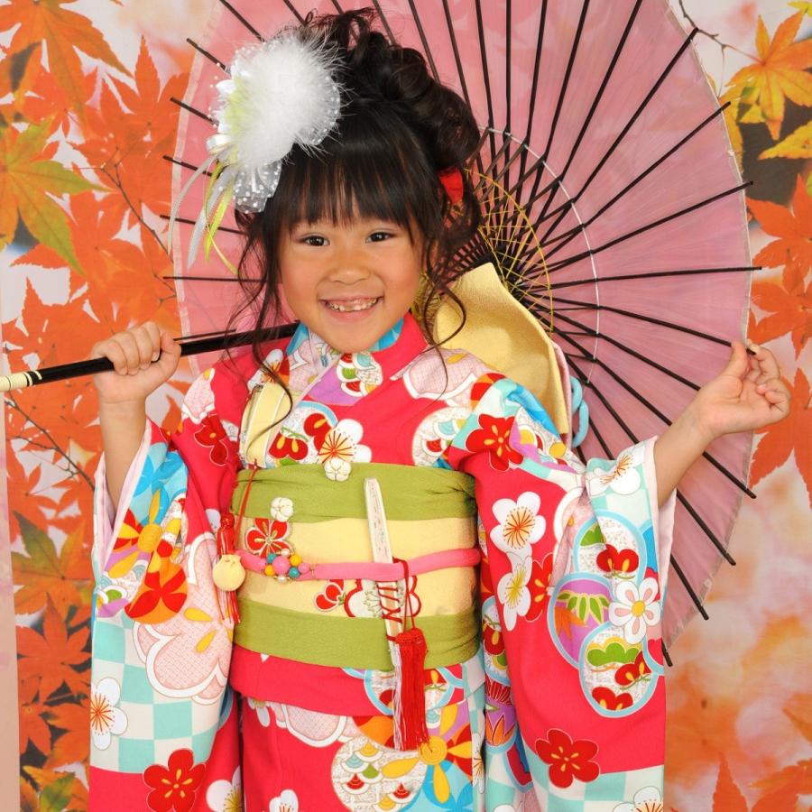 プチプリ A24-0890S四ツ身セット/レンタル/女の子/ぷちぷり/Romanesque  