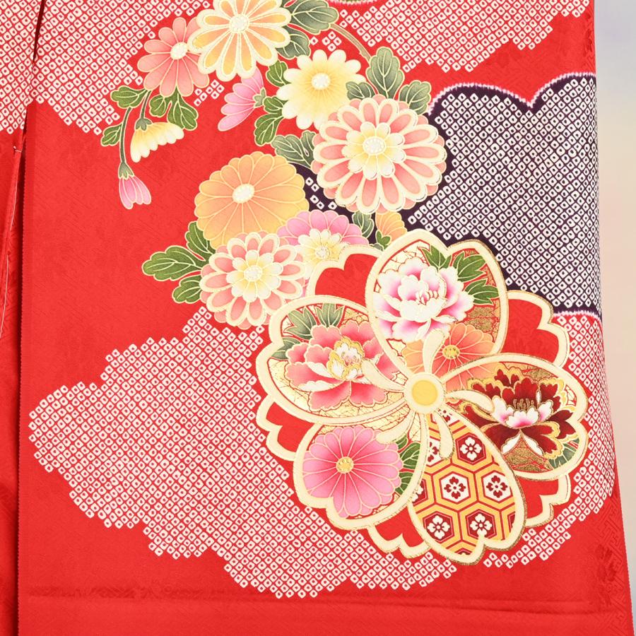 【ほぼ未使用】 【新品】振袖セット/レンタル/20-1093RF/Petit Buran/プチブラン/Mサイズ/レディース/成人式/振袖/レンタル/赤 【HO1380380759】(49588円)