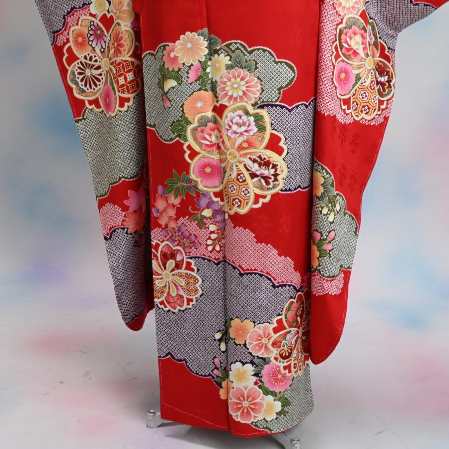 【ほぼ未使用】 【新品】振袖セット/レンタル/20-1093RF/Petit Buran/プチブラン/Mサイズ/レディース/成人式/振袖/レンタル/赤 【HO1380380759】(49588円)