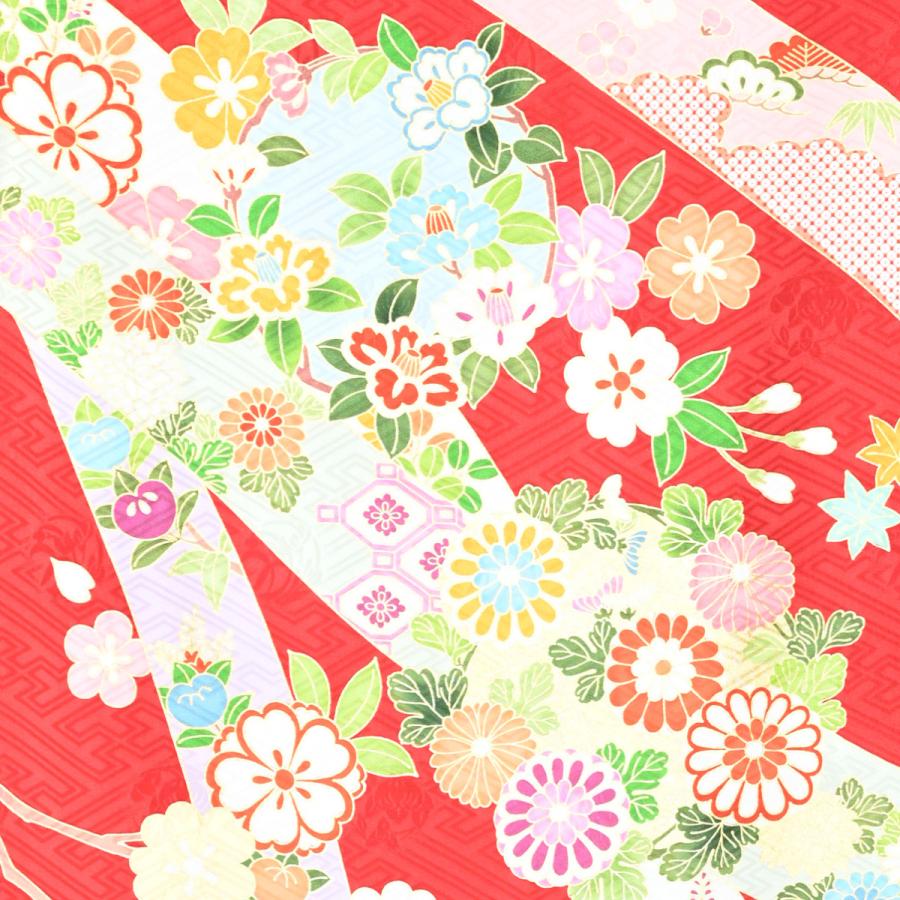 【美品】 振袖セット/十日町振袖/吉澤の友禅/吾妻徳穂 踊りの世界/20-797NB/Lサイズ/レディース/成人式/ブランド/古典柄/正絹/着物 【DGJ4115414384】(147840円)