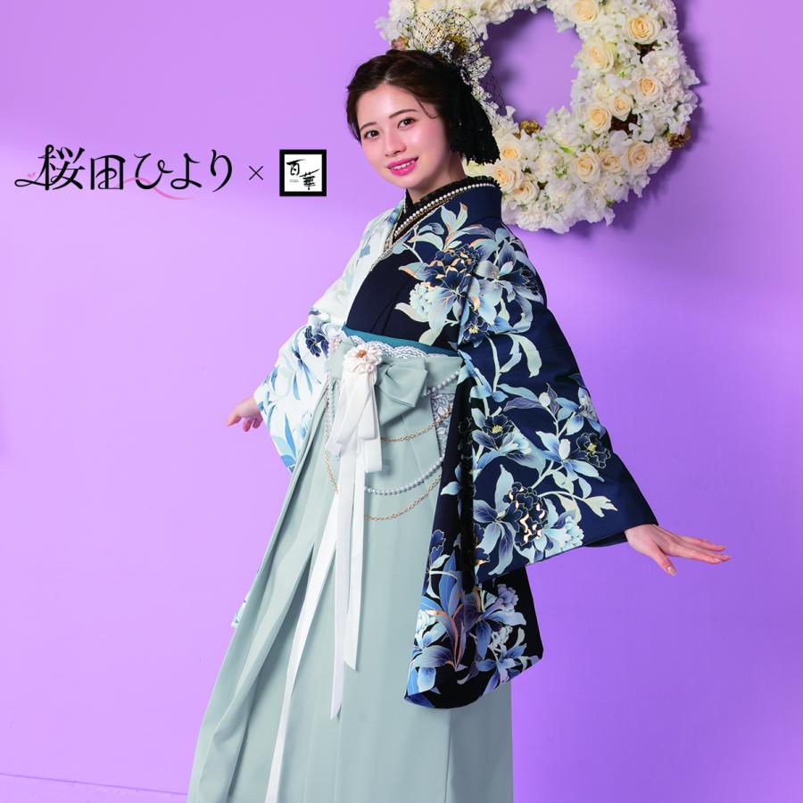 卒業袴セット/レディース/桜田ひより×百華/22-433BN/95-417BN/L 卒業袴セット/レディース/桜田ひより×百華/22-433BN/95-417BN/L