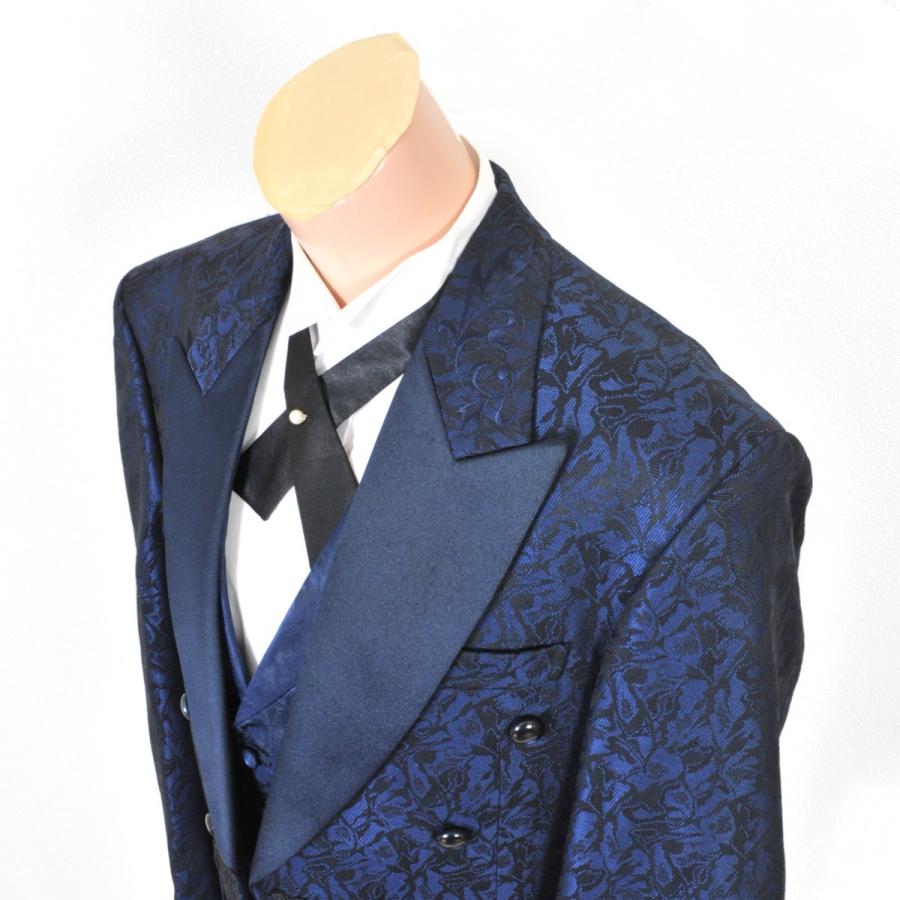 男性/タキシード/紺/おしゃれ/かっこいい/粋/レンタル/A6 |  | 01