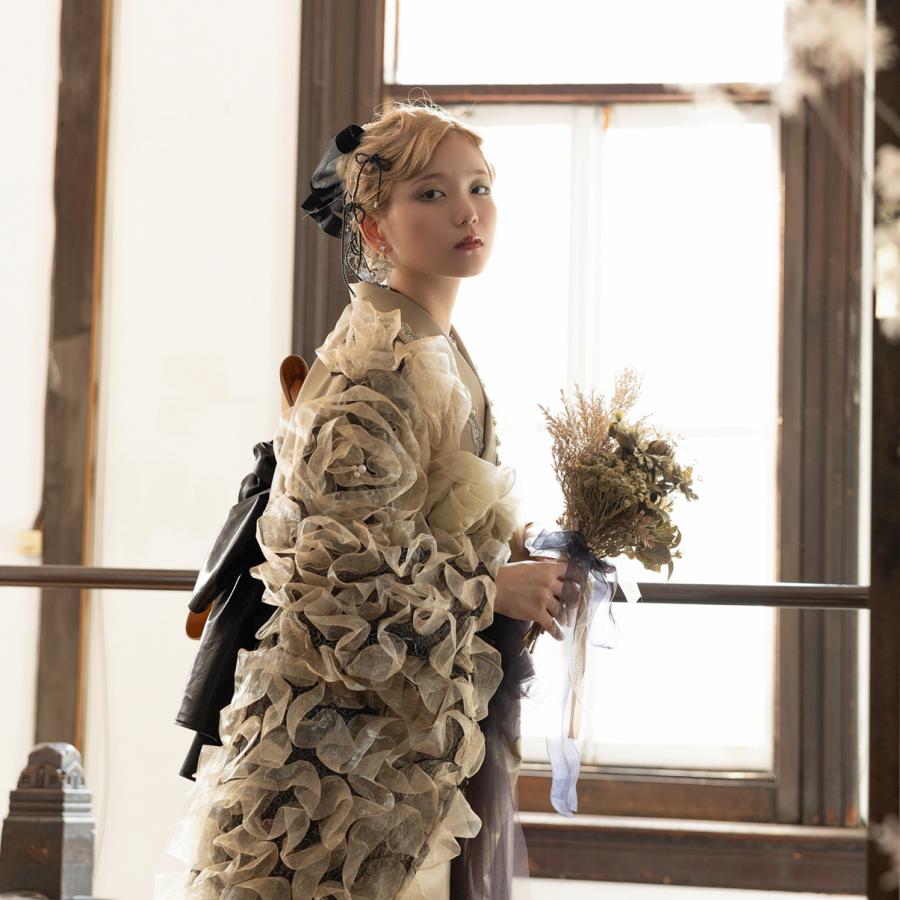 最新作】プレタ振袖セット/DK-001B/Ryusa rose/リューサローズ