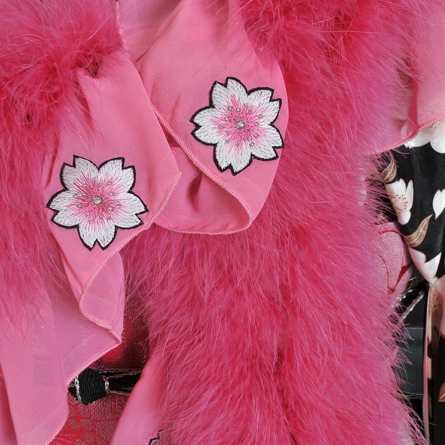 19-0400NK/振袖用ショール 成人式/おしゃれ/安い/着物用/マラボー