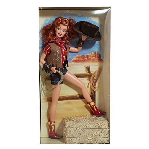 FAO Schwarz Exclusive - Mattel - Platinum Label Pin-Up Girls Way Out West Barbie Doll LE 999