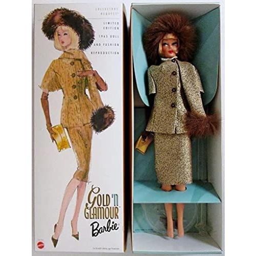 2002 Limited Edition Vintage Reproduction Gold N´ Glamour Barbie Doll