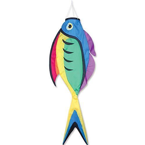 【人気商品！】 Windsock, Hanging Shaped Fish Surgeon Rainbow Inch 52 Multicolor Yardoci by その他おもちゃ