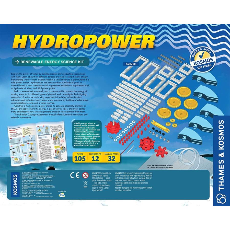 [大特価] サイエンストイ 化学・科学おもちゃ 水力発電実験キット Hydropower Science Kit 【O1858332594】(10623円)