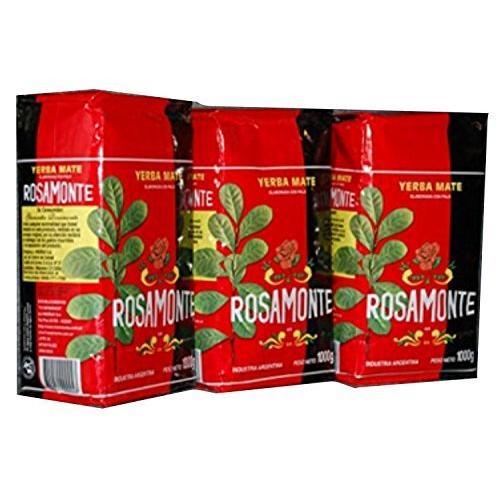 Yerba Mate Rosamonte 3 KG Argentina Green Tea Loose Leaf Bag Herbal 6.6 lb