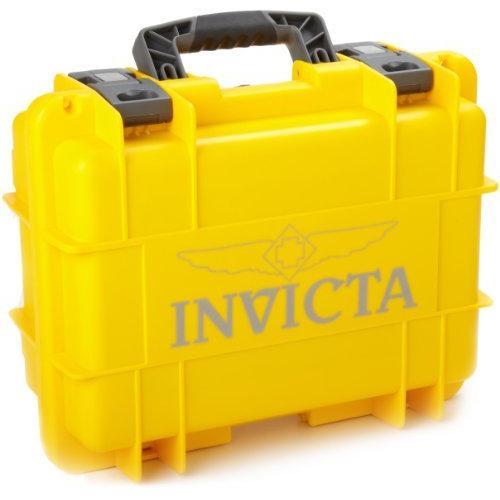 インヴィクタ Invicta IG0098-RLC8S-Y 8 Slot Yellow Plastic Watch Box Case [並行輸入品]