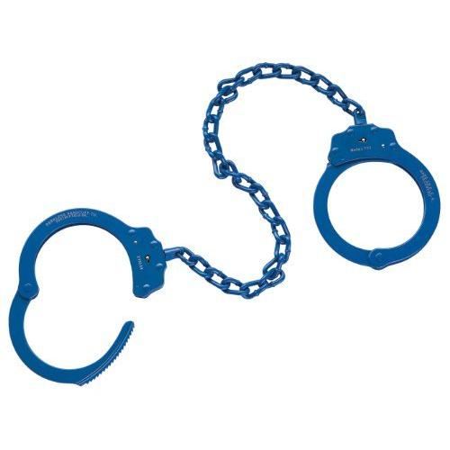 Peerless Handcuff Company 753B レッグアイアン ブルー
