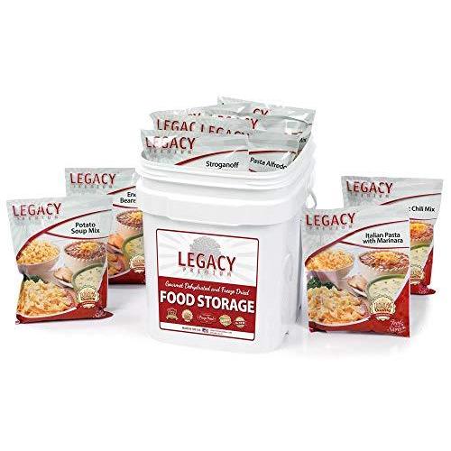 Emergency Survival Food Storage 60 Large Servings 16 Lbs Freeze Dried B00AXKWQ2WOnly You