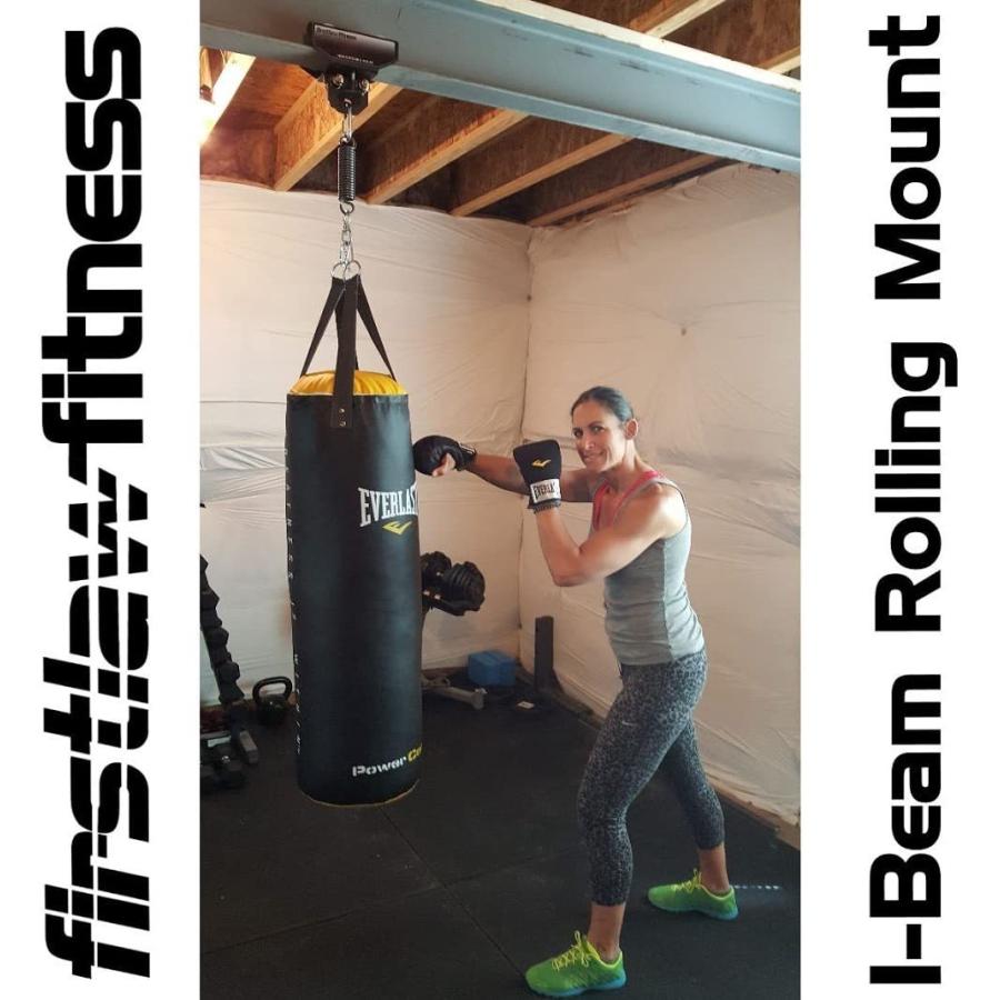 即購入可★ Firstlaw Fitness I-Beam ローリングパンチングバッグマウント - (グリーン - 3.5インチ - 7インチ幅 I-ビーム) 【BC7589947354】(27266円)