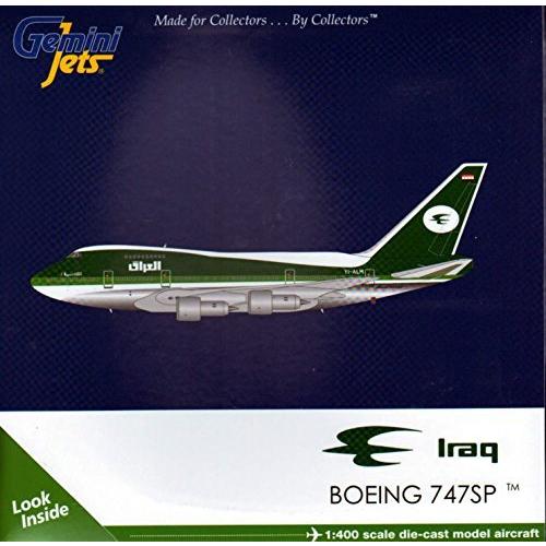 GEMGJ1204 1:400 Gemini Jets Iraqi Airways 747SP Reg YI-ALM