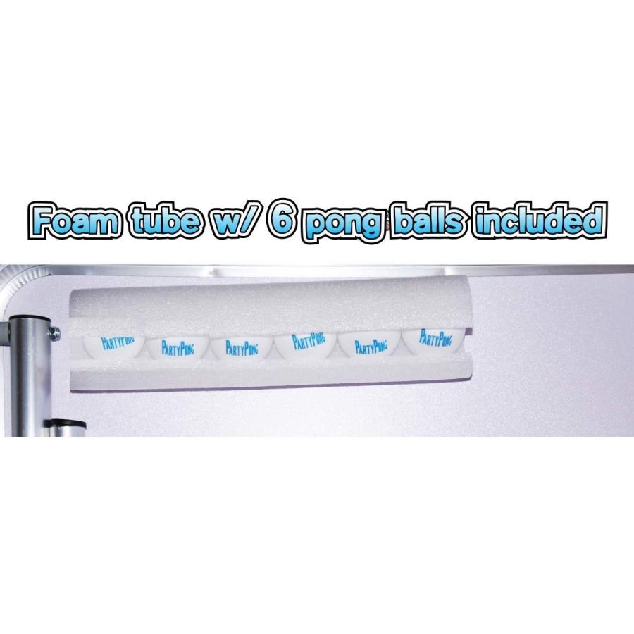 新春セール PartyPongTables.com 8フィートビアポンテーブル オプションのカップ用の穴とLED変光ライト?-?テーブルデザイン11種類 (カスタ 【ZYX1199648277】(43096円)