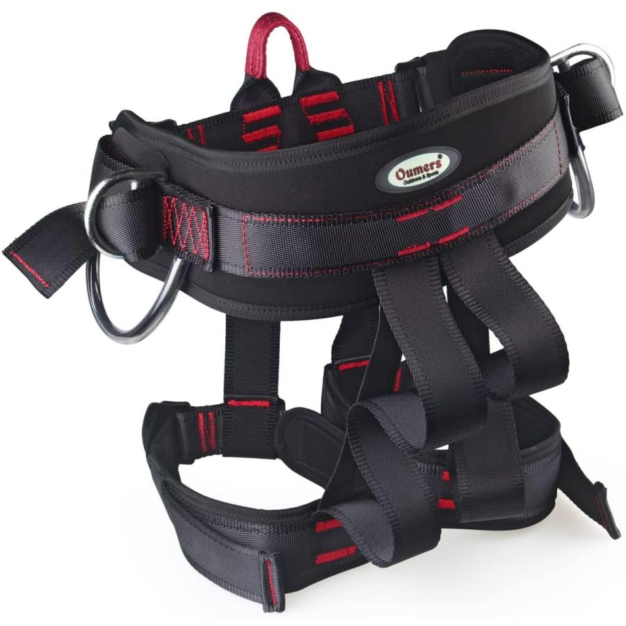 Oumers アウトドア クライミング 高所作業 懸垂下降用 半身安全ハーネス [並行輸入品] 