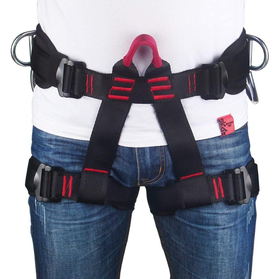 Oumers アウトドア クライミング 高所作業 懸垂下降用 半身安全ハーネス [並行輸入品] 