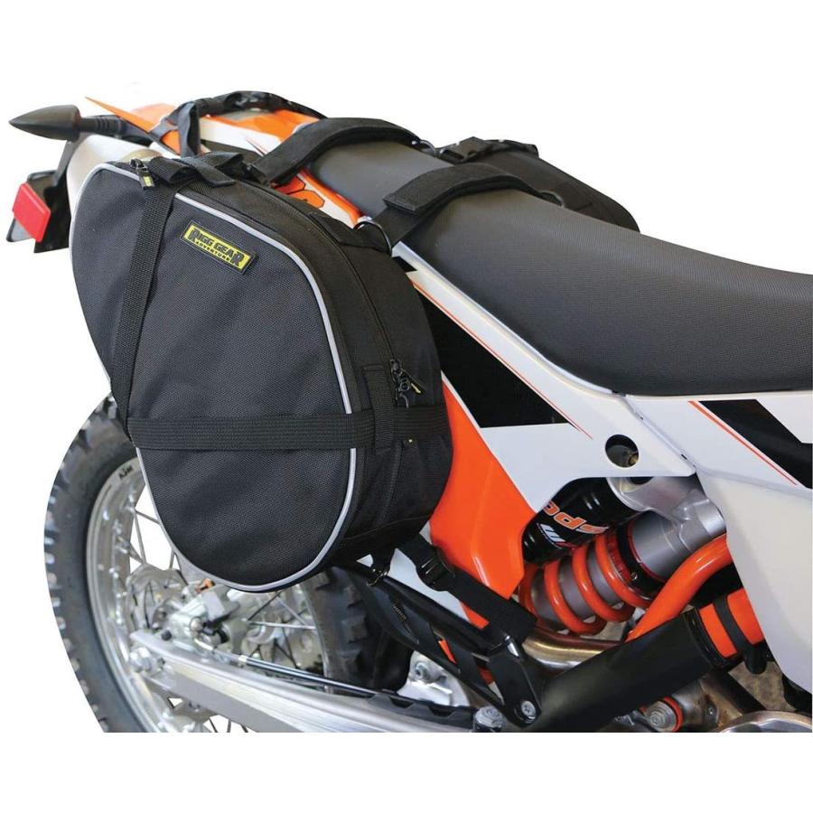 ★新品 nelson-rigg rg-020ブラックデュアルスポーツバイクサドルバッグ