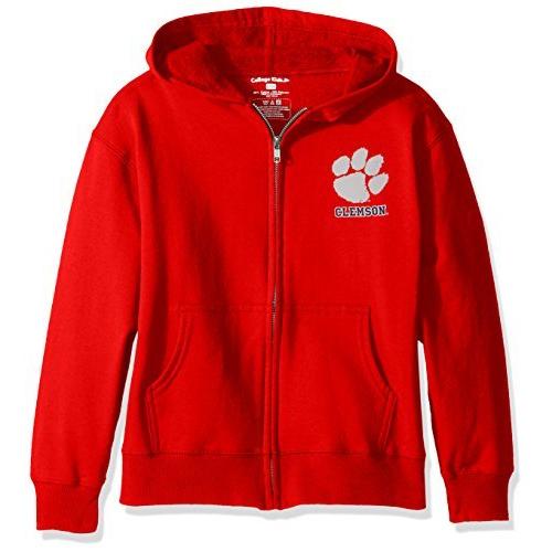 NCAA ユース用パーカー 前面ファスナー開閉 Size 10-12/Medium レッド