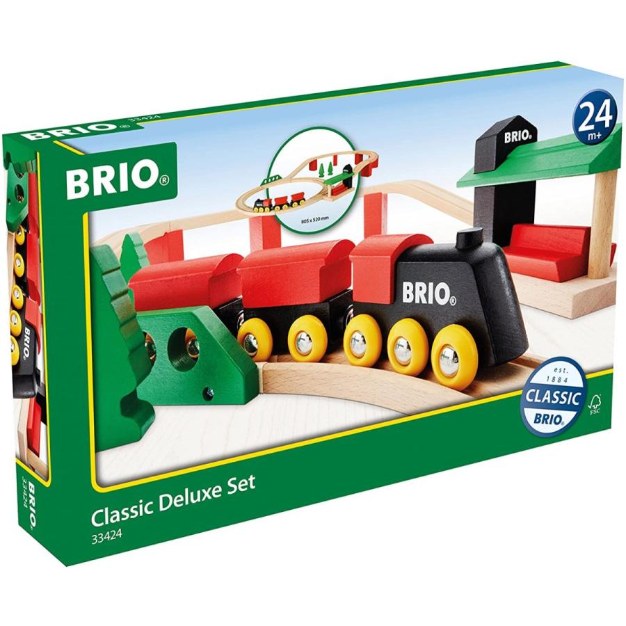 BRIO クラシックDXレールセット 33424 BRIO クラシックDXレールセット
