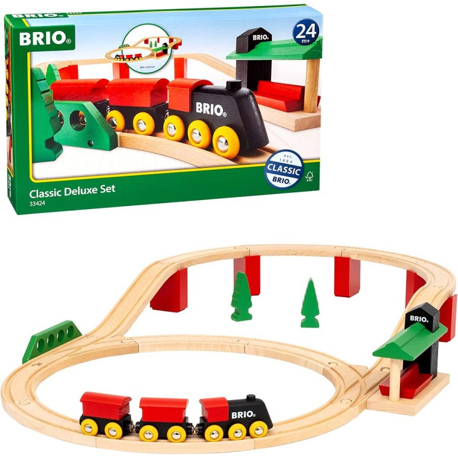 BRIO クラシックDXレールセット 33424 BRIO クラシックDXレールセット