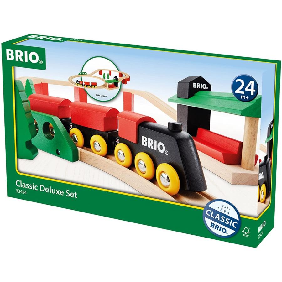 BRIO クラシックDXレールセット 33424 BRIO クラシックDXレールセット