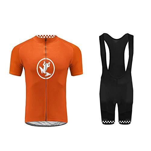 柔らかい Uglyfrog サマースキンスーツ メンズ 半袖 サイクルジャージ ショートレッグ サイクリングセット バイク服 自転車ウェア X Small 激安ブランド Www Cronikdigital Com Mx