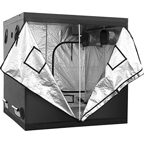 iPower200x200x198cm水栽培 水耕栽培 室内テント グロウテント 安全遮光温室ハウス グロウボックス 室内育成可能 観測窓