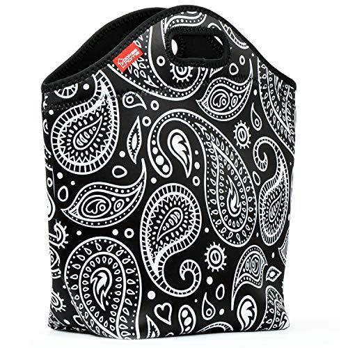 (Paisley) - Neoprene Lunch Tote, Yookeehome 36cm x 36cm x 14cm Extra Large